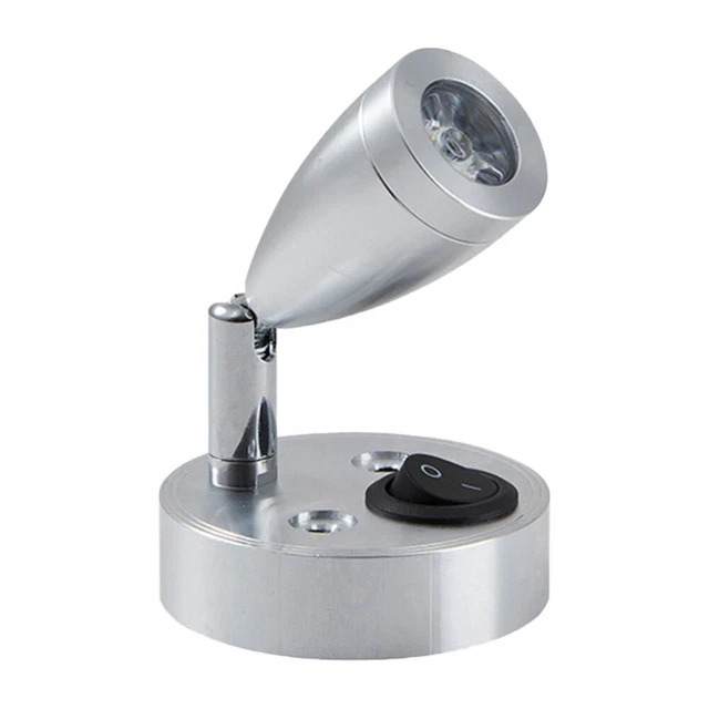 Lampe Lecture Camping-car 12V LED - 3 Couleurs Dimmable Avec Port USB-C