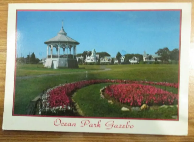 Océan Park Gazebo, Martha's Vineyard Massachusetts - Carte Postale