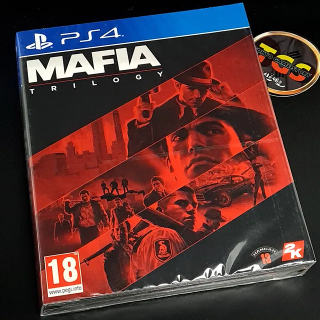 Mafia Trilogy (Definitive Edition I+II+III) PS4 FR Game in EN-FR-DE-ES-IT-JP-CH-