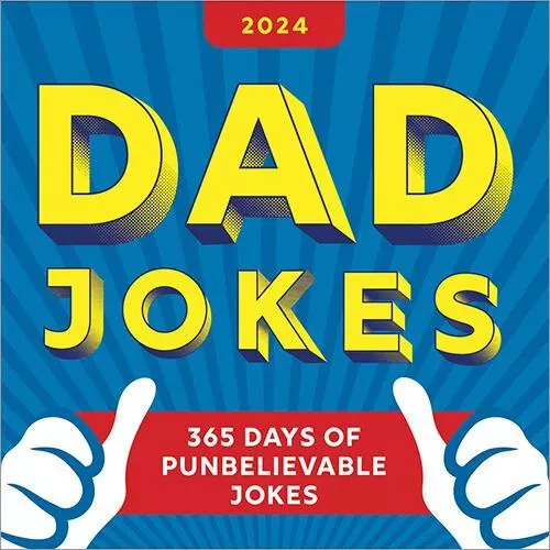 2024 DAD JOKES Boxed Calendar 365 Days of Punbelievable Jokes (Daily