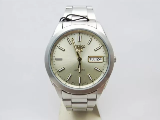 RARE SEIKO 5 SNX995 7s26 0420 Champagne dial NOS EUR 149 00