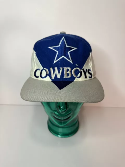 VINTAGE 90’S DALLAS Cowboys Spellout Snapback Hat Cap NFL Eastport Drew ...