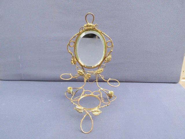 Miroir chevalet à glace biseautée, - Lot 71 - enchères