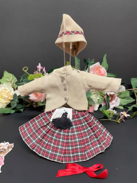Nice Original 12" Ideal Shirley Temple Wee Willie Winkie 3 Piece Set