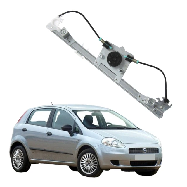 Alzacristallo Elettrico Sinistro Per Fiat Panda 5 Porte (10/2009 – 09/2011) – Lato Guidatore, Anteriore