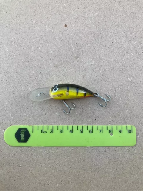 Mudeye Lures - Fishing Lure Vintage Collectable Cod Yellow Bass