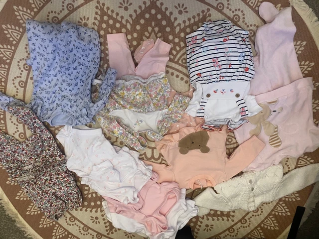 newborn baby girls clothes bundle