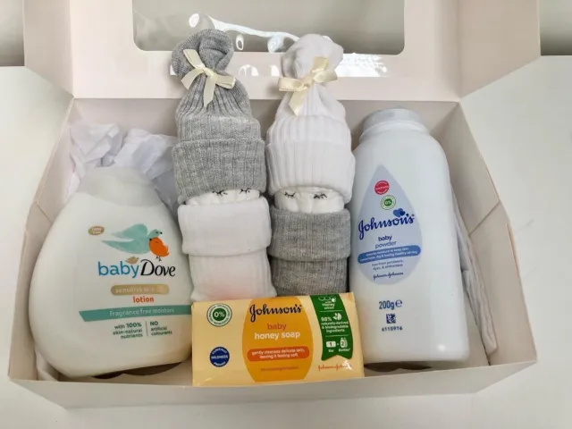 Newborn Baby Bath-time Gift Box Hamper