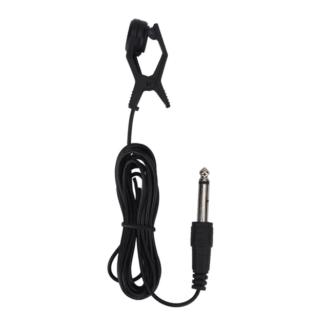Clip On Pickup Contact Microphone Vocal Pick Up For Tuner Instruments