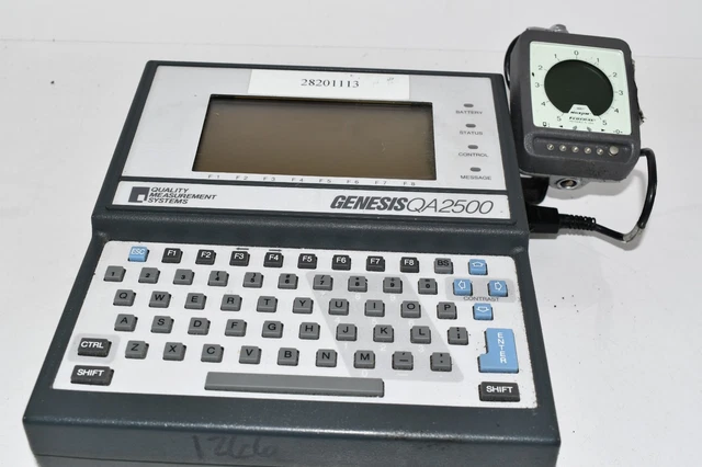 Quality Measurement Systems QA2500 Genesis Data Collector Federal Indicator