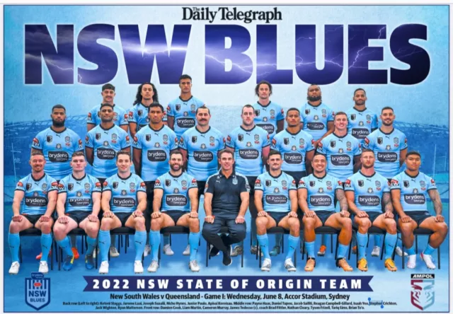 Download Queensland Maroons State of Origin team poster