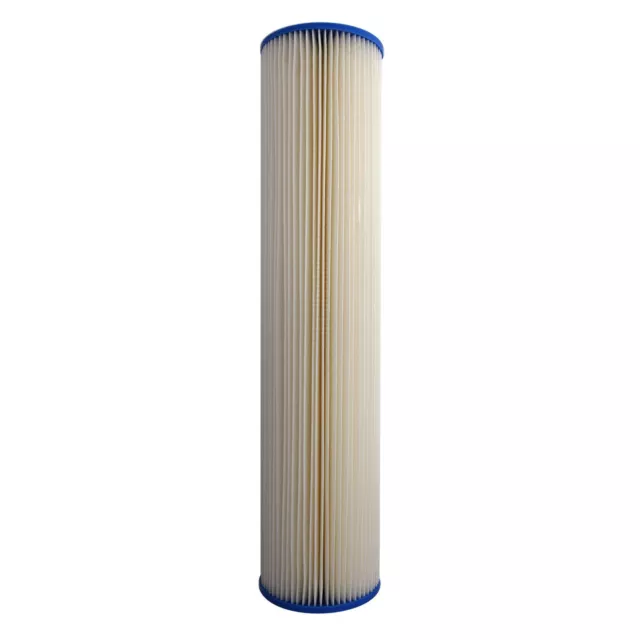 20x4.5 Inch 50 Micron ECP50-20BB Pleated Polyester Sediment Water Filter 3 Pack 2
