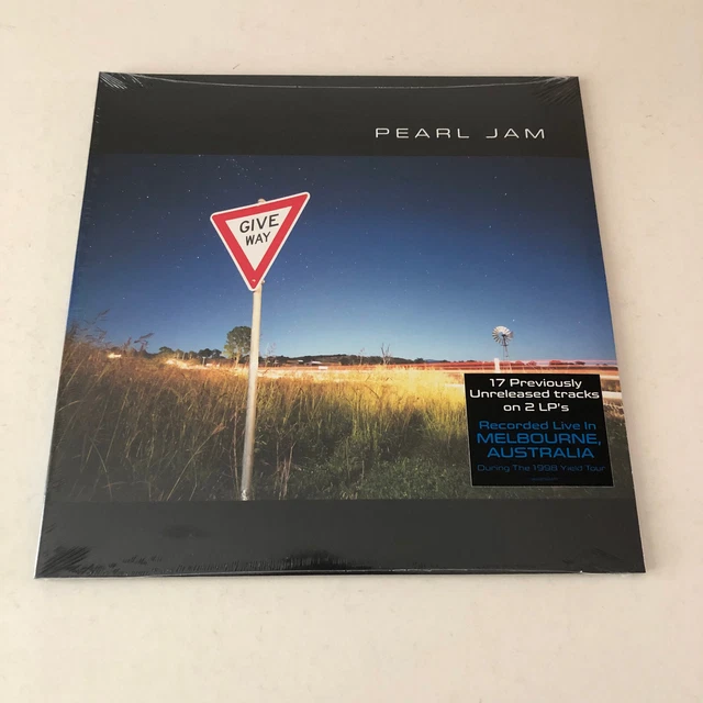 PEARL JAM GIVE Way Live IN Melbourne 1988 2 LP, Black Vinyl, RSD2023