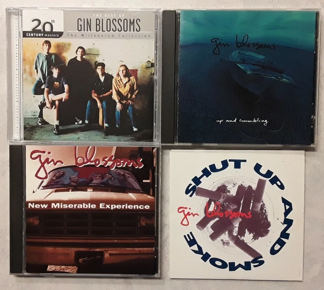 GIN BLOSSOMS NEW miserable experience BEST OF shut smoke CD lot UP AND