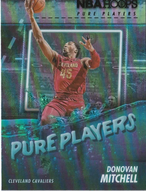 DONOVAN MITCHELL PURE Players Holo Nba Hoops Card 2022-23 Mint ...
