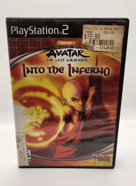 Avatar: The Last Airbender -- Into the Inferno (Sony PlayStation 2, 2008)  New! 752919461402