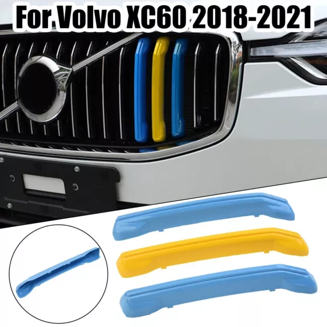 Custom Fit Grille Grill Cover Trim for Volvo XC60 20182021 Stylish Car Upgrade