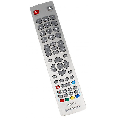 ORIGINALE Sharp Telecomando Smart per LC40CFG4042E/LC40CFG4042E 40" TV 