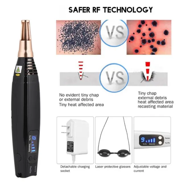 Picosecond Pico Second Picosured Laser Beauty Machine Tattoo Pigment Removal Pen 3