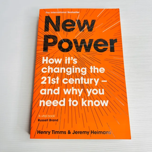 New Power by Henry Timms Paperback Book Buy 2 Books Get 2