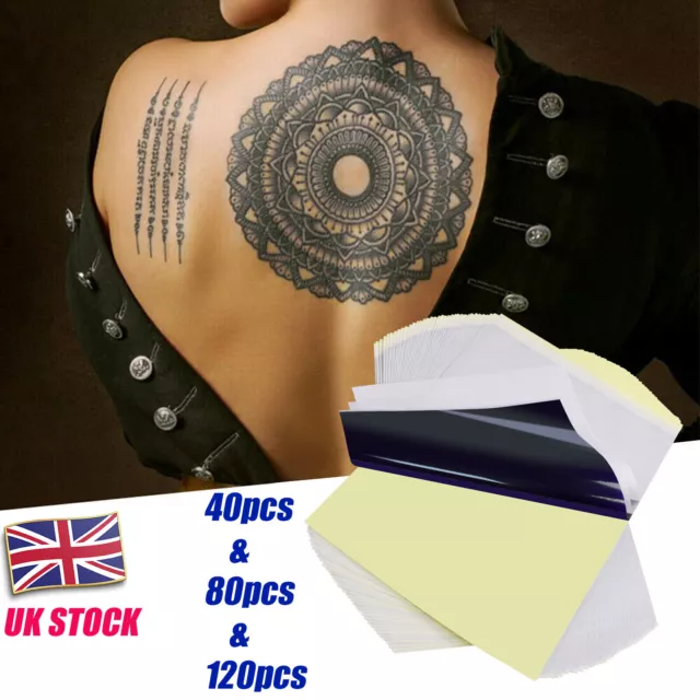 Uk Tattoo Transfer Paper Stencil Carbon Thermal Tracing Profesional Tatoo Tools