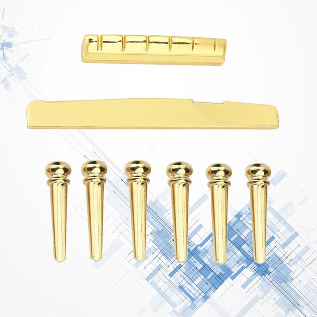 Pickup Per Chitarra Acustica Piezo - 2 Pezzi, Da Ponte, Colore Rosso E Nero - Foto 5