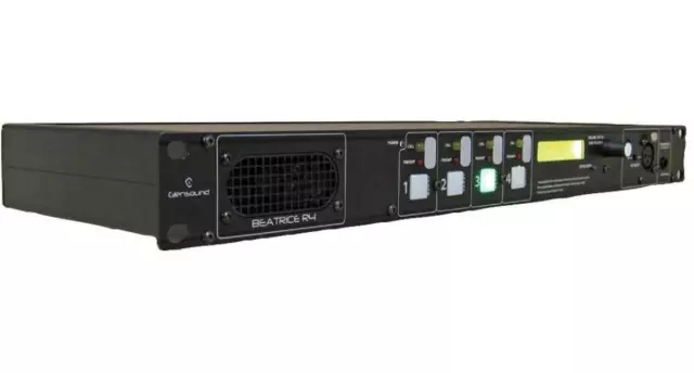 4CH Network Audio Rackmount Intercom with Dante/AES67 - BEATRICE R4