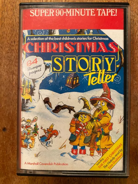 Classic Retro Children’s Story Cassette - Christmas Story Teller - 1984 Tape