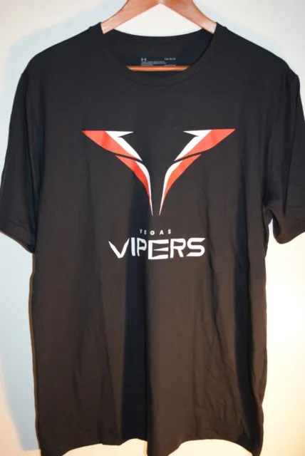 Vegas Vipers Under Armour t shirt EUC Men's Large XFL DEFUNCT