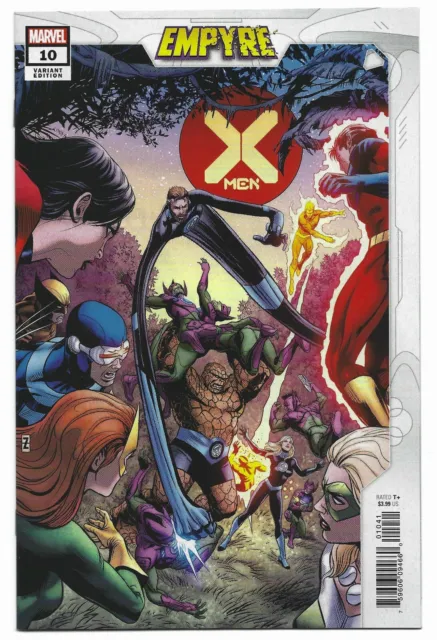 X-Men #10 2020 Unread Zircher Confrontation Variant Marvel Comics Empyre Hickman
