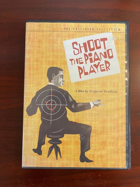 SHOOT THE PIANO Player (Criterion Collection) (DVD, 1960) great