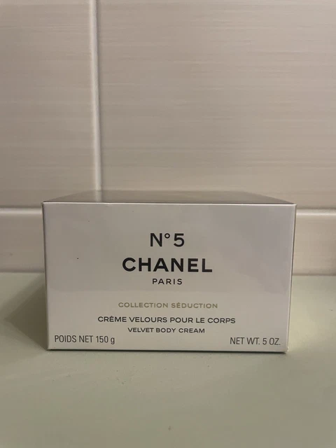 CHANEL NO.5 VELVET BODY CREAM, COLLECTION SEDUCTION, 150g, RARE  DISCONTINUED £109.95 - PicClick UK