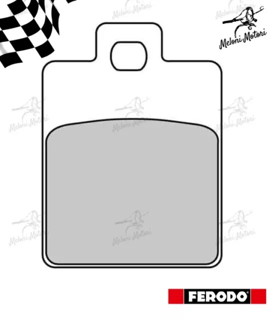 Coppia pastiglie freno ferodo anteriori peugeot tweet 125/150cc