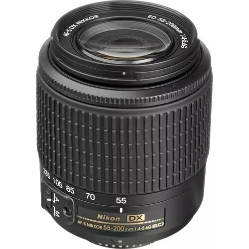 (Open Box) Nikon AF-S DX Zoom-NIKKOR 55-200mm f/4-5.6G ED F-Mount Lens #2