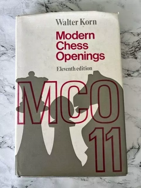 Modern Chess Openings by Walter Korn (1982). 12th Edition.