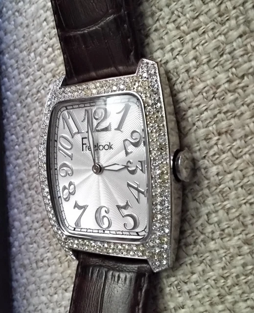 FREELOOK Gents Diamonte Dress Watch 