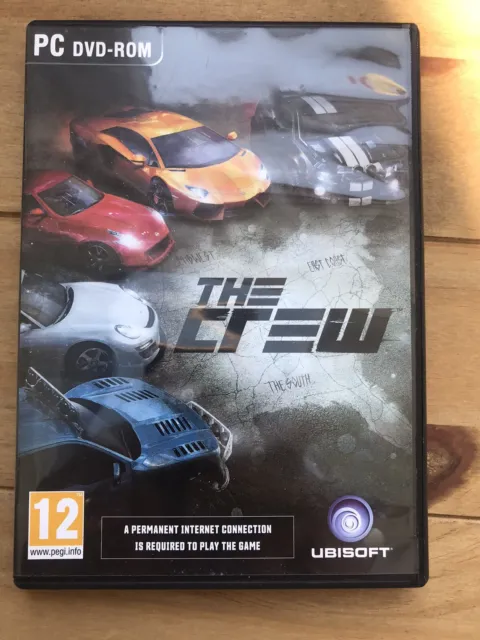 The Crew UBISOFT PC GAME Excellent Condition Used￼ Once.