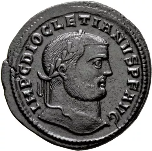 Diocletian (284-305 AD) AE Follis. Antioch Mint #BF 12201