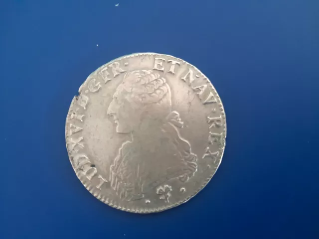 Coin France 1784 Ecu Louis XVI  32mm RARE.