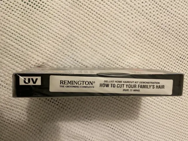 Brand New Remington Instructional How To Cut Hair Tape Cassette VHS Video Retro 2