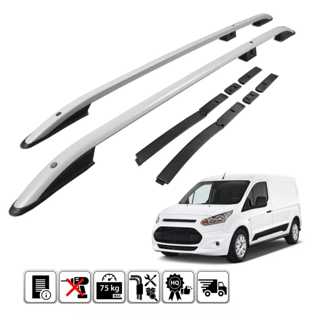 pour FORD TRANSIT CONNECT L1 2014-2021 RAILS DE PORTAGE BARRES LATÉRALES BARRES