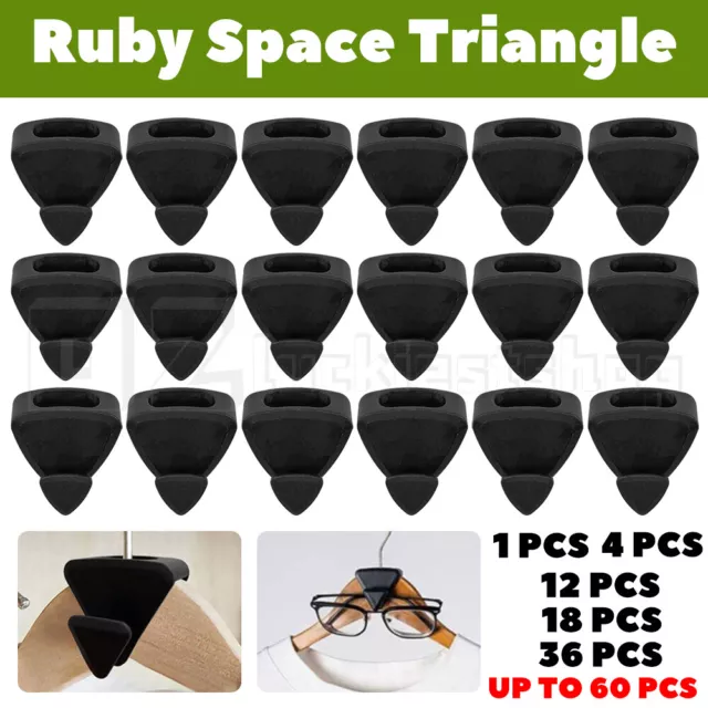 UP 60PCS RUBY Space Triangles AS-SEEN-ON-TV, Creates Up to 3X More
