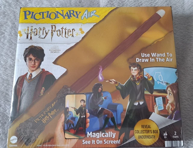 Pictionary Air Harry Potter Mattel: Gioco Da Tavolo In Italiano, Disegna Nell'aria, 2+ Giocatori, 8-11 Anni