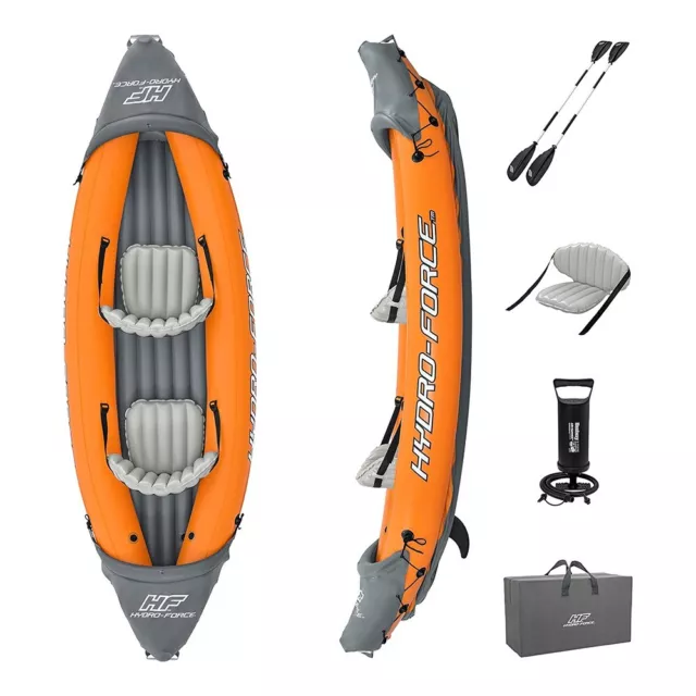 Kayak canoë gonflable 2 personnes Bestway 65077 Lite Rapid x2 Hydro-Force 3