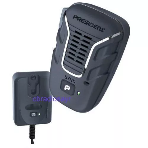 President Liberty Wireless Cordless 6 Pin CB Radio Microphone