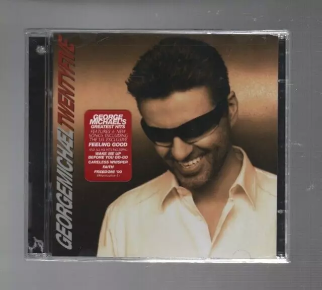 GEORGE MICHAEL Twenty Five 2x CD Album with Hype Sticker NEW USA