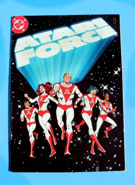 ATARI FORCE Vol 1…#1 MINI-COMIC BOOK 1982, Vintage DC comic, GREAT SHAPE