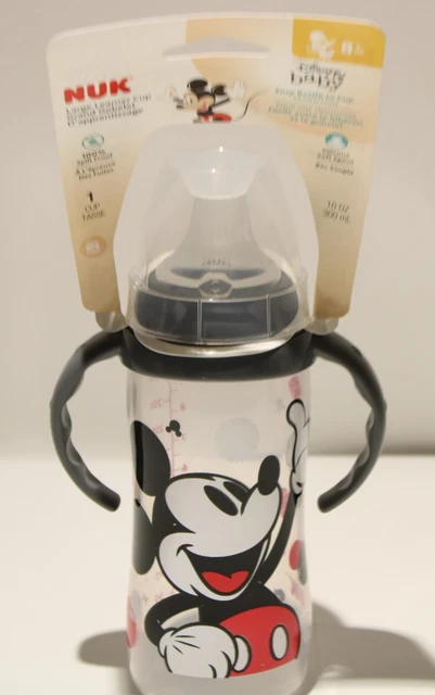 NUK Learner Transition Mickey Mouse Sippy Cup w/Removable Handles 10oz