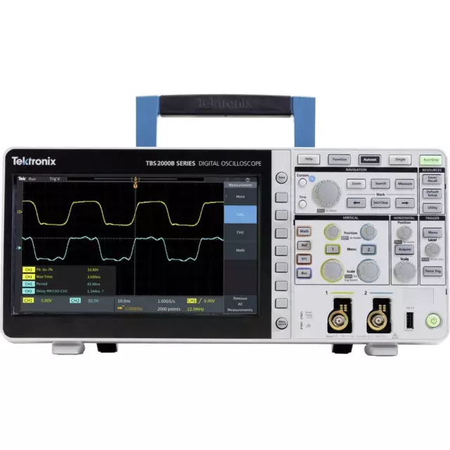 Oscilloscope numérique Tektronix TBS2072B 70 MHz 2 Géch/s 8 bits