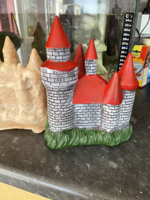 latex rubber mould large fairy castle Garden Princess  Gnomes Plaster Casting 3